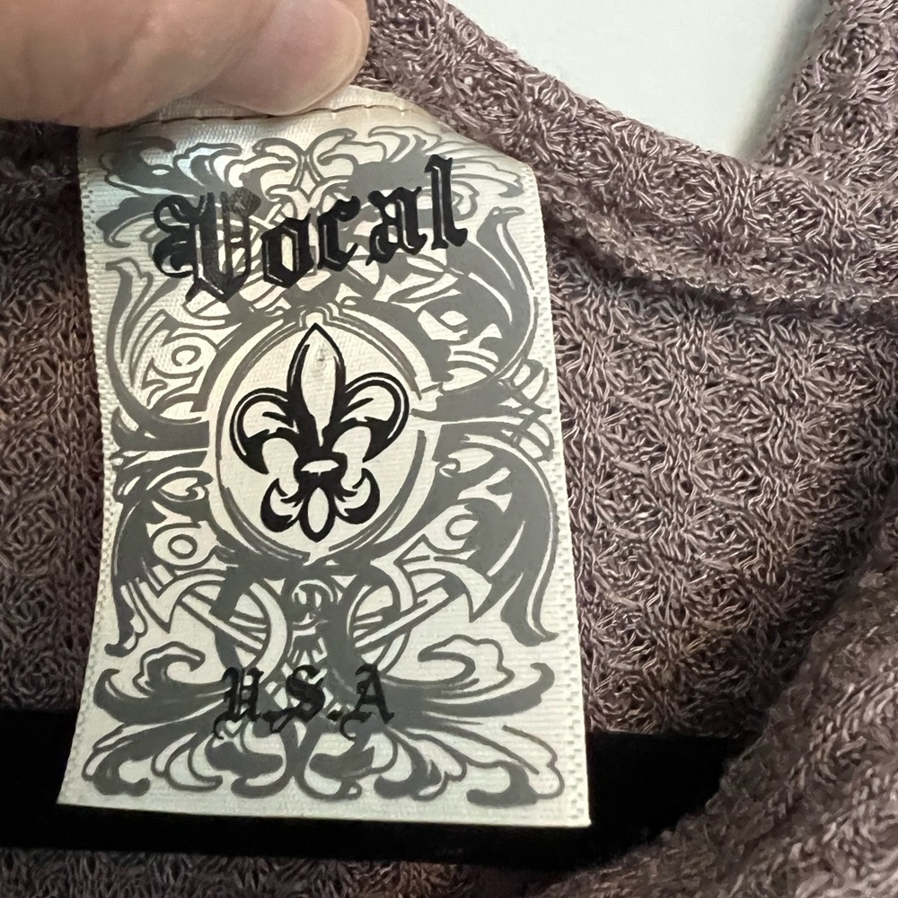 Vocal Rebel Rock Hoodie Streetwear Size L - Picture 5 of 8